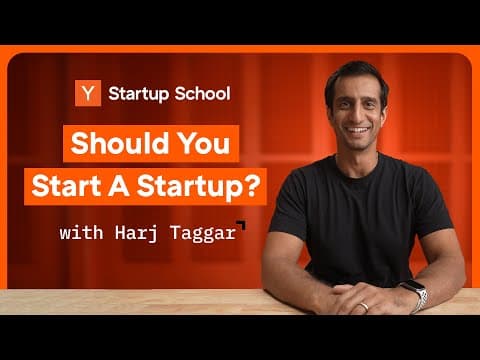 Startup School: From Idea to Scale