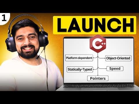 Chai aur C++: From Fundamentals to Object-Oriented Mastery